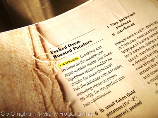 Dinner group recipes