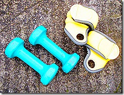The Home Gym - hand weights     