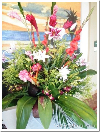 DIY Flower Arranging - Go Gingham Style