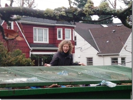 Dumpster diving problem