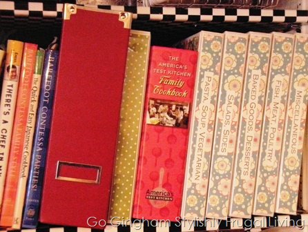 Go Gingham Organized recipes