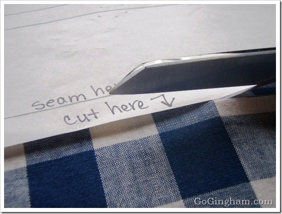 Sewing Project:  Tissue Box Slip-Cover