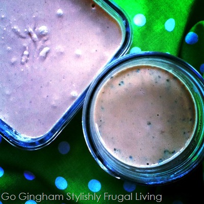 Go Gingham: Homemade peanut butter