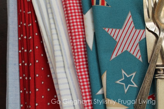 Go Gingham How to Make Cloth Napkins