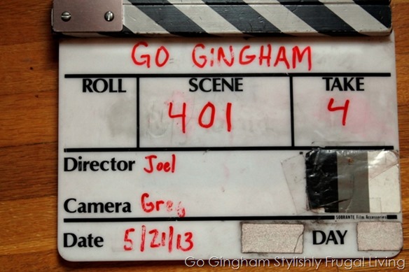 Go Gingham Stylishly Frugal Living TV Show