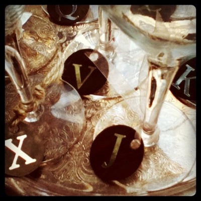 Frugal and Stylish Wine Glass Charms Frugal and Stylish Wine Glass Charms