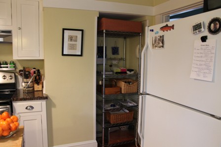 Baskets and containers to use for recycling Go Gingham