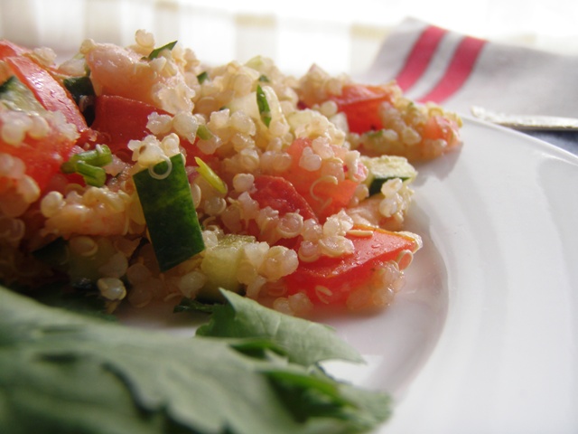 Quinoa hearty salad