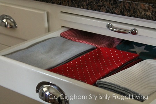 Go Gingham Homemade Cloth Napkins