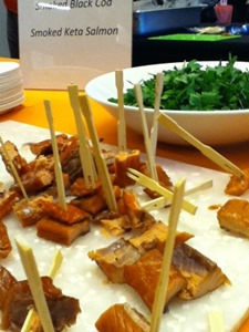 Alaskan smoked salmon