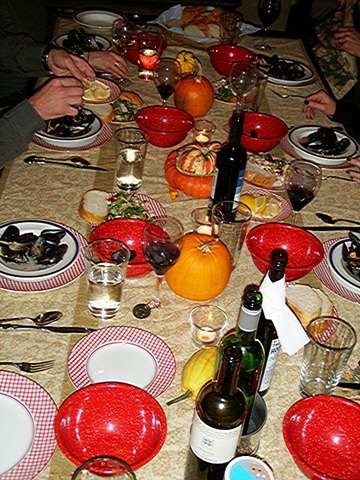 Go Gingham: Dinner group gathering