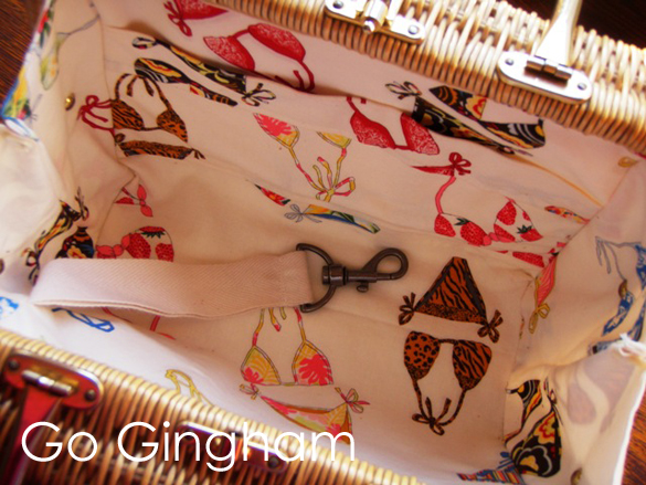 Bags and Purses Home Organization #15 Go Gingham