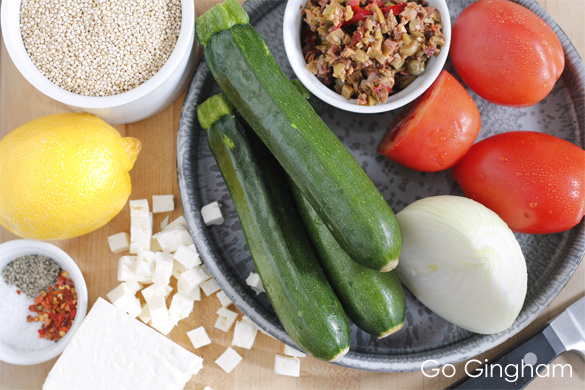 Qunioa Salad from Go Gingham