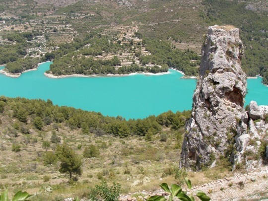 Spain near Guadalest