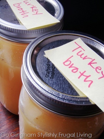 How to make turkey broth