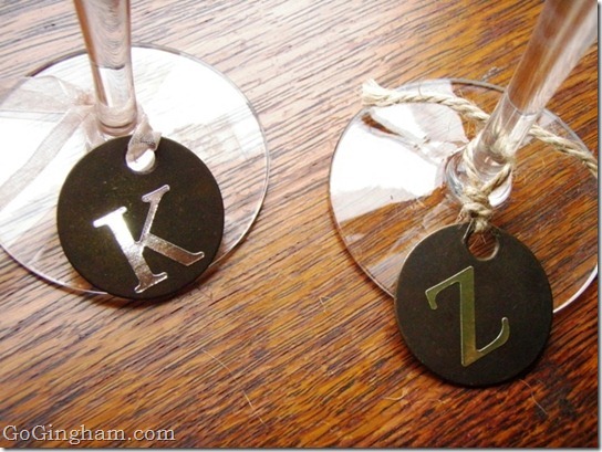 Frugal and Stylish Wine Glass Charms Frugal and Stylish Wine Glass Charms