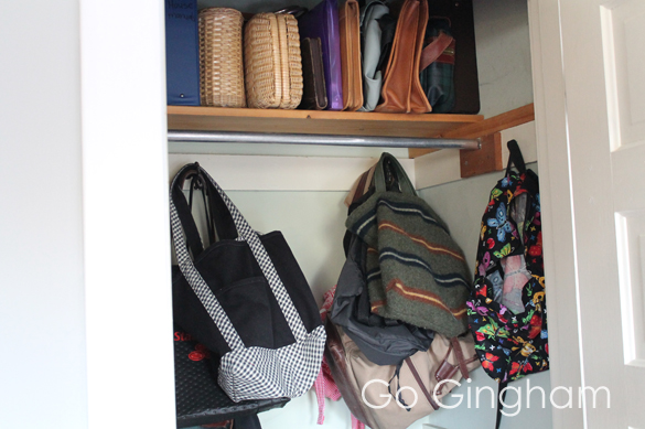 Bags and Purses Home Organization #15 Go Gingham