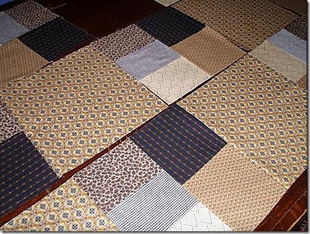 Sewing project: Quilt for a teenage boy