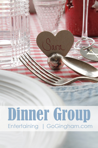Entertaining Dinner Group from Go Gingham