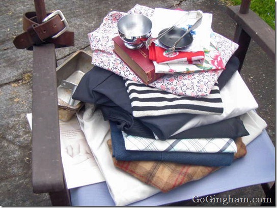 Finds from our Goodwill trip