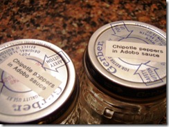 emptly glass jars labeled     