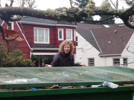 Go Gingham: Dumpster diving woes