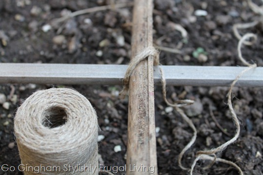 Go Gingham: Square foot gardening