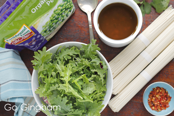 Healthy dinner ingredients Go Gingham