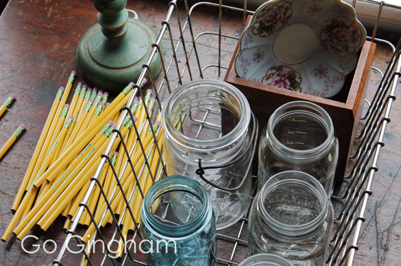 Home Organization Weekly Project #13 from Go Gingham Office supplies