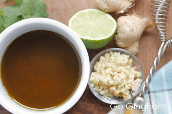 Dressing Healthy Dinner Go Gingham