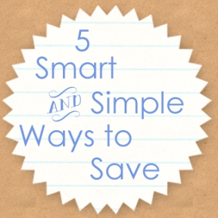 5 Smart and Simple Ways to Save from GoGingham.com