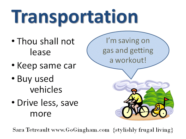 Reducing Transportaion Costs