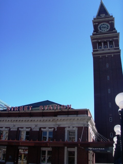 Train station in Seattle