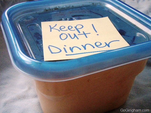 Go Gingham: Avoid food waste