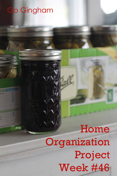 Preserved Food Home Organization Project Go Gingham