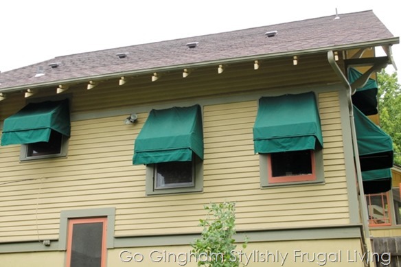 How to make awnings www.GoGingham.com