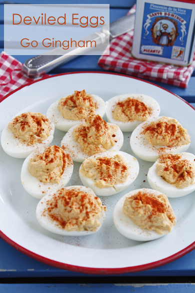 Recipe: Deviled Eggs Go Gingham