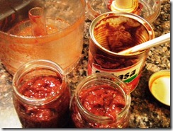 Chipotle peppers in adobo sauce ready to freeze