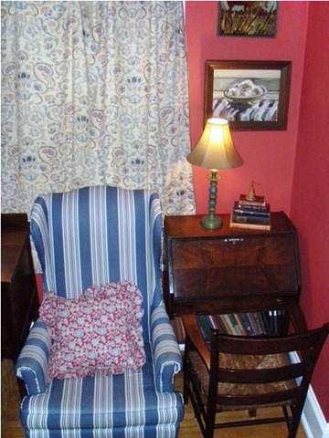 Reupholstered chair