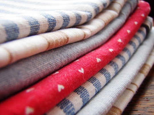 Go Gingham: Cloth napkins