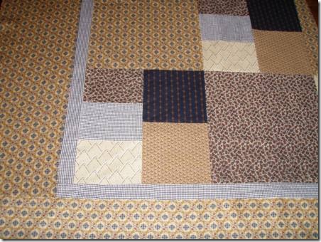Sewing project: Quilt for a teenage boy