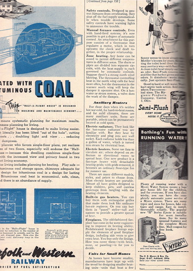 Running water from BHG 1947