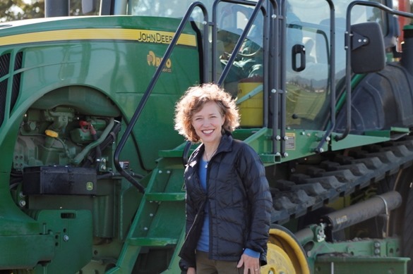 Sara Tetreault at Earthbound Farm