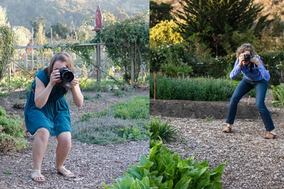 Ashley and Sara shooting each other