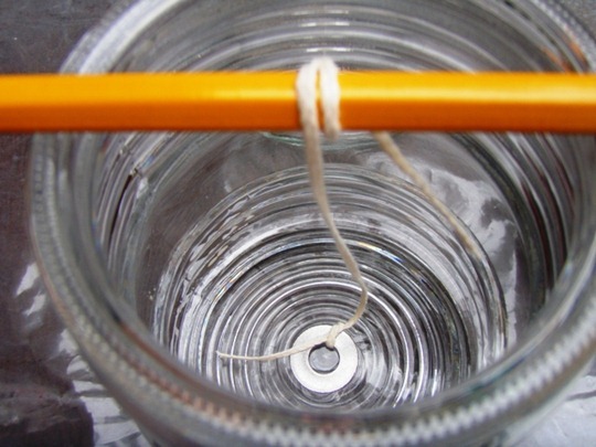 Go Gingham: How to make new candles from old candles