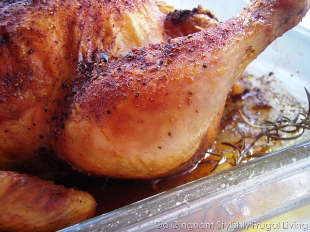 Go Gingham: Roasted chicken how to