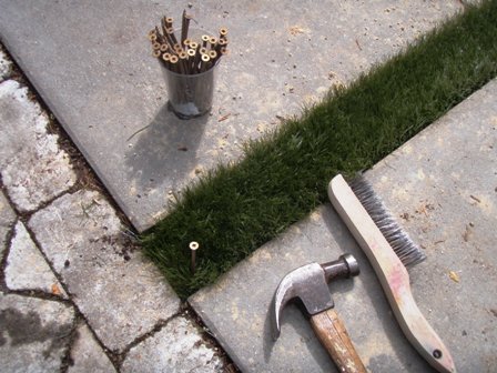 DIY Fake Grass DIY Fake Grass